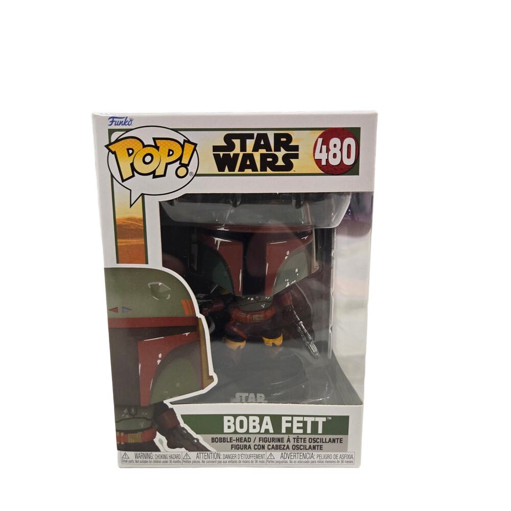 Funko Pop Star Wars: Book of Boba Fett Pop! Vinyl Figure Boba Fett #480